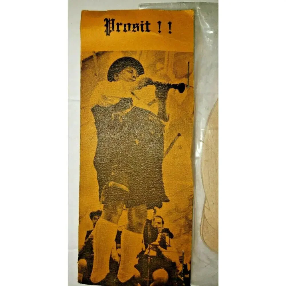 Vintage‎ Rare German Prosit Beer Coasters Sealed Bag of 12 Charles Zahn New U136
